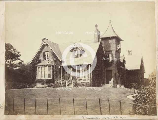 Thornydykes, Blackburn Road, Sharples, Astley Bridge, Bolton, 1860-1874. Creator: Unknown.