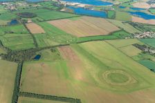 Thornborough Henges, Thornborough Moor, North Yorkshire, 2023. Creator: Robyn Andrews