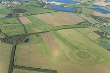 Thornborough Henges, Thornborough Moor, North Yorkshire, 2023. Creator: Robyn Andrews