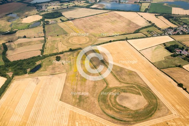 Thornborough Henges, North Yorkshire, 2018. Creator: Emma Trevarthen.