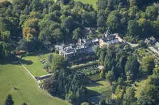 Thornbridge Hall, a late 19th centrury country house, Derbyshire, 2024. Creator: Robyn Andrews