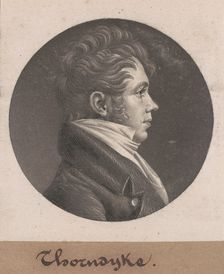 Thorndyke, 1803. Creator: Charles Balthazar Julien Févret de Saint-Mémin