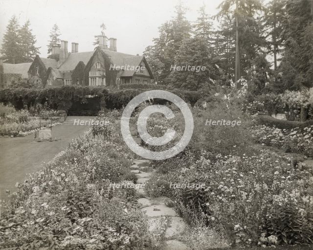 "Thornewood," Chester Thorne house, Lakewood, Washington, 1923. Creator: Frances Benjamin Johnston.