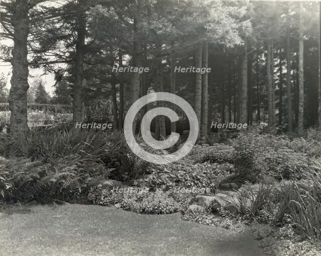 "Thornewood," Chester Thorne house, Lakewood, Washington, 1923. Creator: Frances Benjamin Johnston.