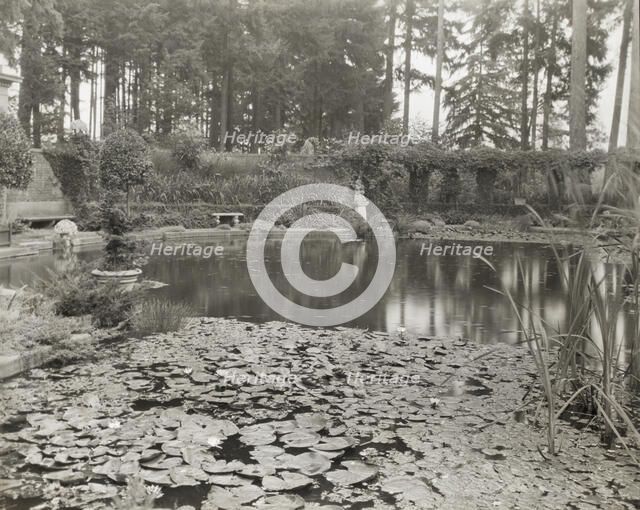"Thornewood," Chester Thorne house, Lakewood, Washington, 1923. Creator: Frances Benjamin Johnston.