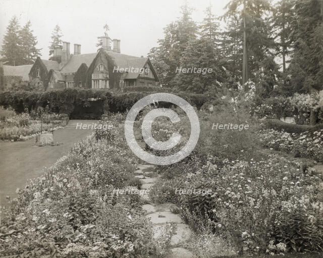 "Thornewood," Chester Thorne house, Lakewood, Washington, 1923. Creator: Frances Benjamin Johnston.