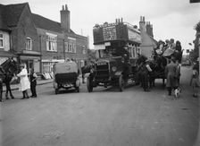 Thorneycroft double decker bus, Buckinghamshire, c1920s Artist: Bill Brunell