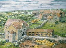 Thornholme Priory, Humberside, 2006. Artist: Judith Dobie