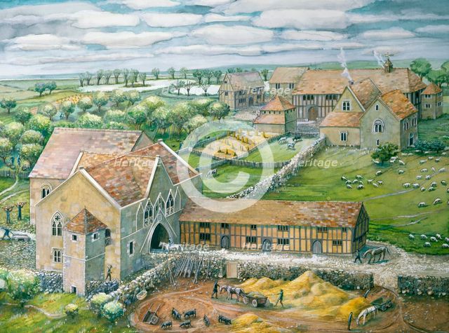 Thornholme Priory, Humberside, 2006. Artist: Judith Dobie.