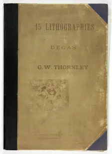 Thornley Portfolio Cover, 1889–90. Creator: Georges William Thornley