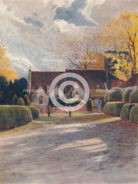 'Thorpe Church', c1911, (1914). Artist: James S Ogilvy.