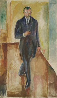 Thorvald Lochen, 1918. Creator: Edvard Munch