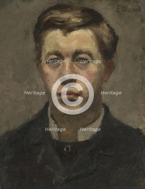 Thorvald Torgersen, 1882. Creator: Edvard Munch.