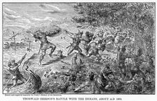 Thorwald Erikson's Battle with the Indians, about AD 1003 (1877)
