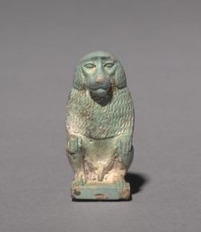 Thoth as Baboon, 664-305 BC. Creator: Unknown