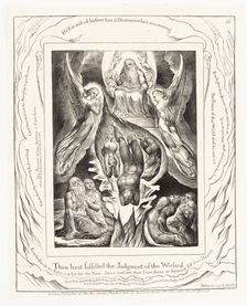 Thou hast fulfilled the Judgment of the Wicked 1825. Creator: William Blake
