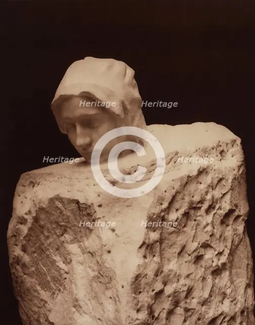 Thought by Auguste Rodin, between 1867 and 1870. Creators: Adolphe Braun, Auguste Rodin.
