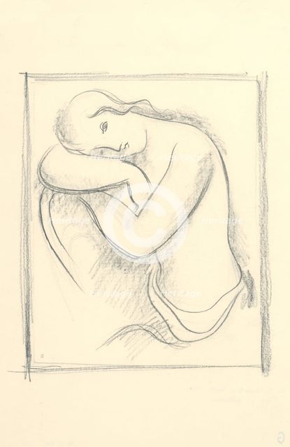 Thoughtful, 1937. Creator: Mikulas Galanda.