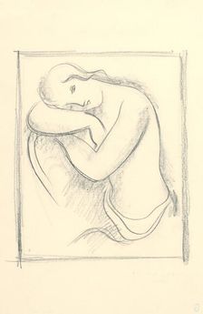 Thoughtful, 1937. Creator: Mikulas Galanda