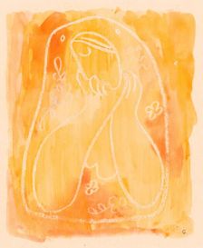 Thoughtful, around 1937-1938. Creator: Mikulas Galanda