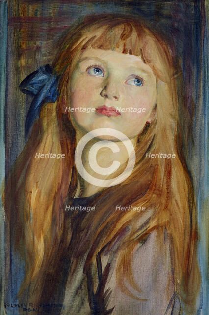 Thoughts, 1920. Creator: Harry Linley Richardson.