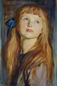 Thoughts, 1920. Creator: Harry Linley Richardson