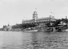 Thousand Island House, Alexandria Bay, Thousand Islands, c1901. Creator: Unknown