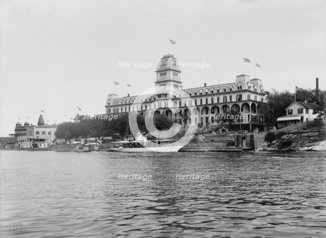 Thousand Island House, Alexandria Bay, Thousand Islands, c1901. Creator: Unknown.