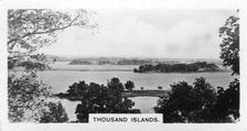 Thousand Islands, St Lawrence River, Canada, c1920s