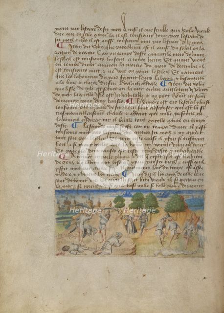 Thrace; Livre des merveilles du monde (Book of the Marvels of the World), about 1460-1465. Creator: Master of the Geneva Boccaccio.
