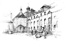 Thrale's Brewery, Southwark 1907