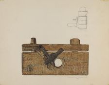 Thread Cutting Plane, 1937. Creator: Clarence Secor