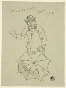 Three Card Trick, Epsom, n.d. Creator: Philip William May