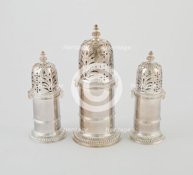 Three Casters, London, 1701/02. Creator: Alice Sheene.