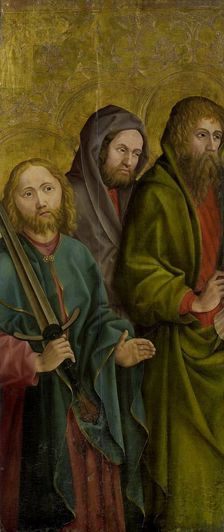 Three Apostles, c.1500. Creator: Anon