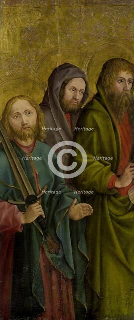 Three Apostles, c.1500. Creator: Anon.