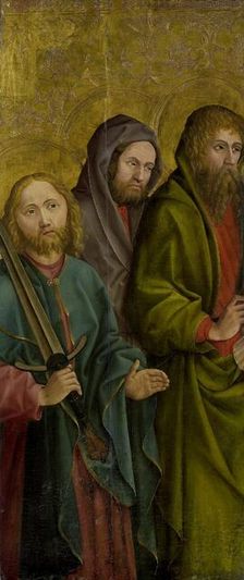 Three Apostles, c.1500. Creator: Anon
