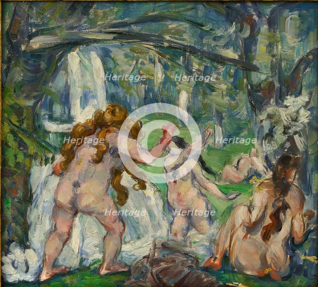 Three Bathers, c. 1875.