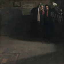 Three Bigots, 1918. Creator: Georges Nauwelaerts