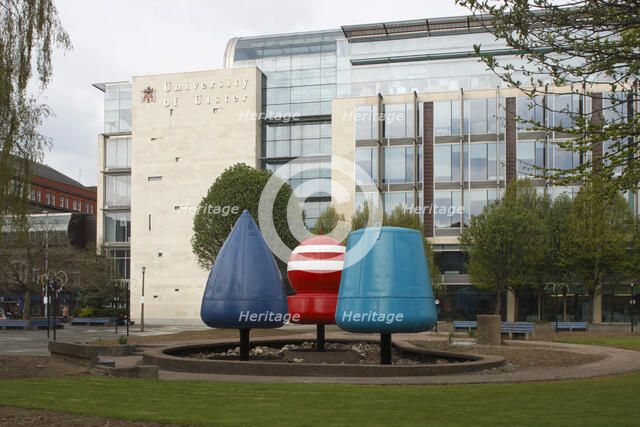 Three Buoys and University of Ulster, Belfast, Northern Ireland, 2010.
