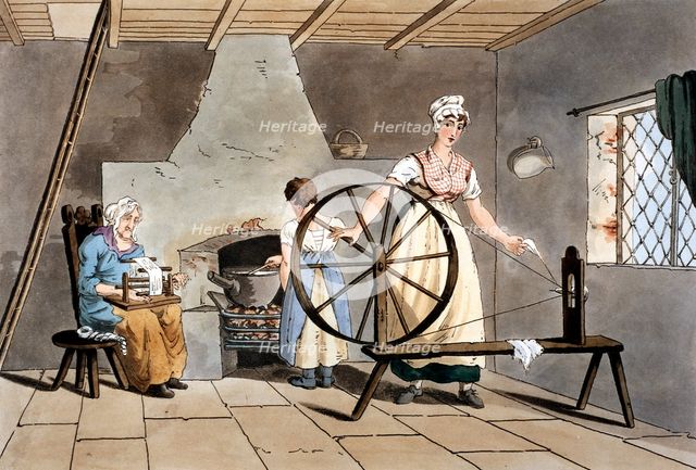 Three generations of women, 1814. Creator: Unknown.