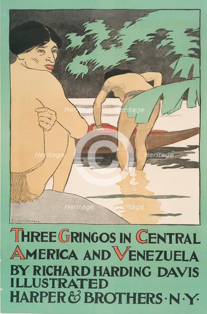 Three Gringos in Central America and Venezuela by Richard Harding Davis Illustrated..., c1896. Creator: Edward Penfield.