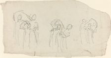Three Groups of Dancers. Creator: John Flaxman