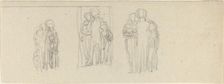 Three Groups of Figures (Parents and Children?). Creator: John Flaxman