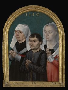 Three Donors, 1486. Creator: Master of the Saint Ursula Legend