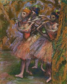 Three Dancers (Trois danseuses), c1904-1906. Creator: Degas, Edgar (1834-1917)