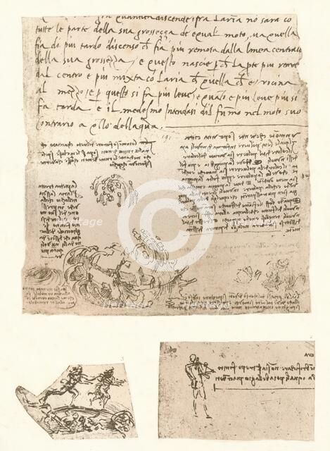 Three drawings, c1472-c1519 (1883). Artist: Leonardo da Vinci.