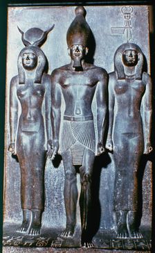 Three Egyptian Figures, Egypt, 2600 BC