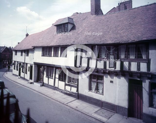 Three Fishes Inn, Shrewsbury, Shropshire, c1955. Creator: Arthur Charles Kirby Ware.