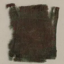 Three Fragments of Italian Gothic Silk, 1300s. Creator: Unknown